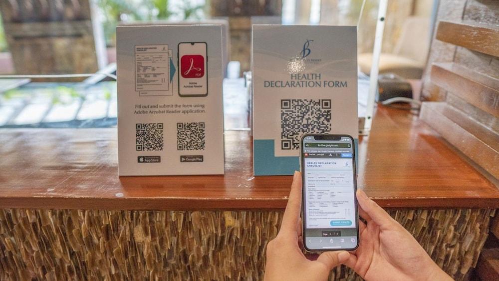 The Bellevue Resort Панглао Екстериор снимка QR code check-in system